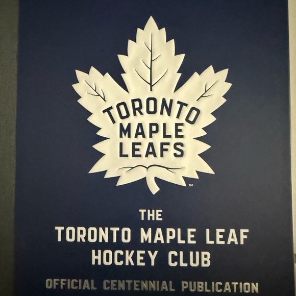 Toronto Maple Leafs Centennial Publication - Blue and Gray - Picture 2 of 6